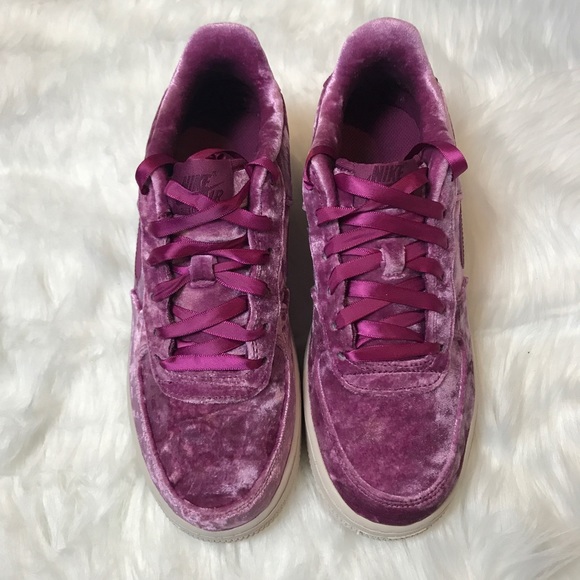 Nike Air Force 1 Purple Velvet NEW - Picture 3 of 7